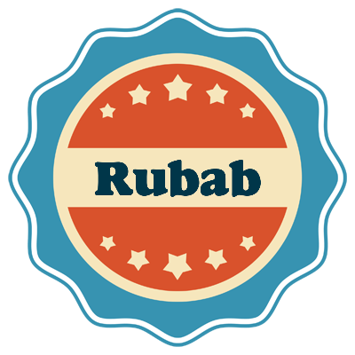 Rubab labels logo