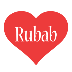 Rubab love logo