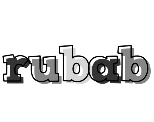 Rubab night logo
