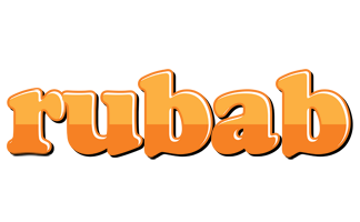 Rubab orange logo