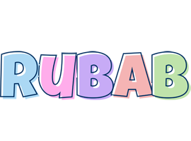 Rubab pastel logo