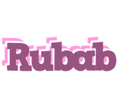 Rubab relaxing logo