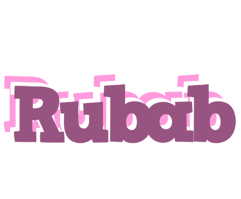 Rubab relaxing logo