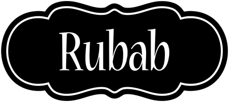 Rubab welcome logo