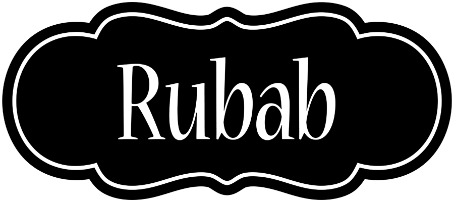 Rubab welcome logo