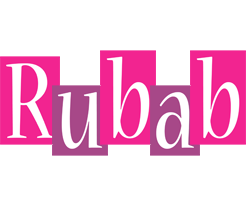 Rubab whine logo