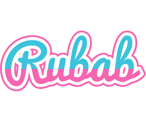 Rubab woman logo