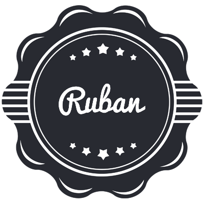 Ruban badge logo