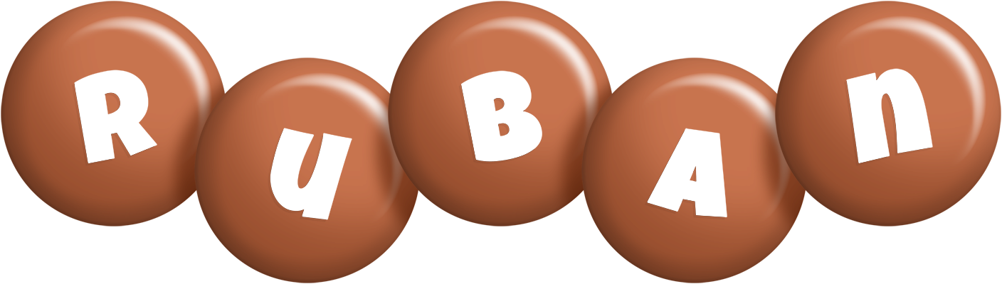Ruban candy-brown logo