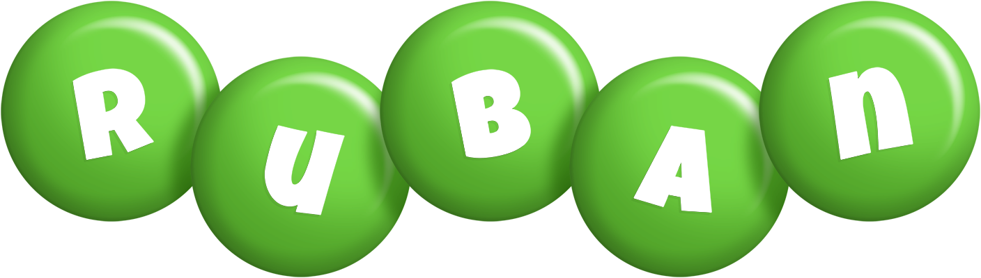 Ruban candy-green logo