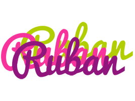 Ruban flowers logo