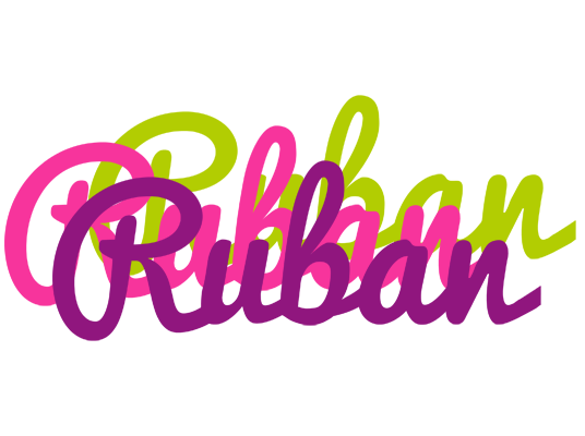 Ruban flowers logo
