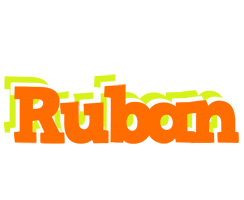 Ruban healthy logo