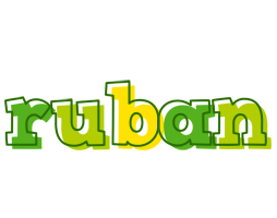 Ruban juice logo