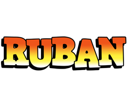 Ruban sunset logo