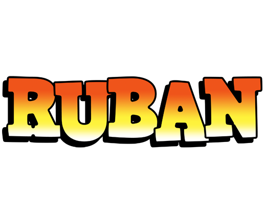 Ruban sunset logo