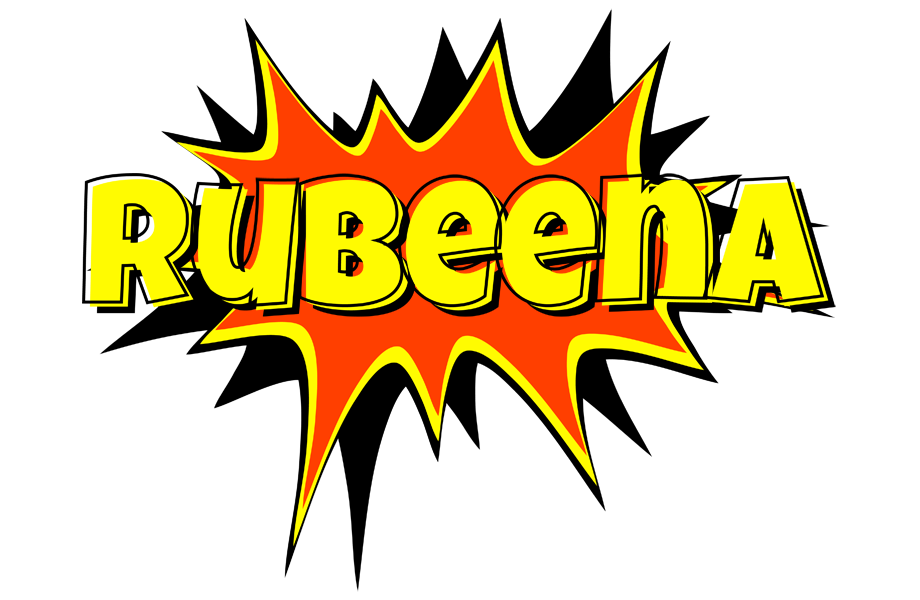 Rubeena bazinga logo