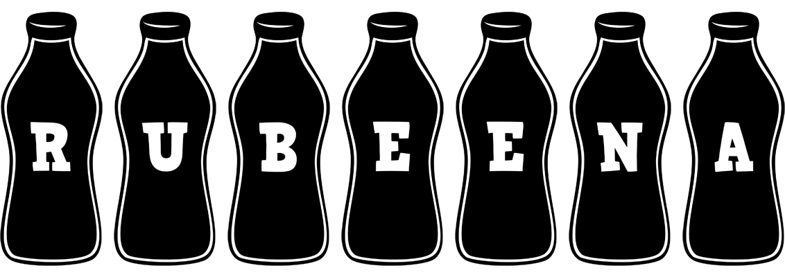 Rubeena bottle logo