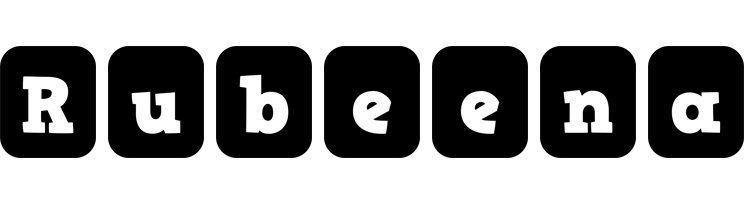 Rubeena box logo