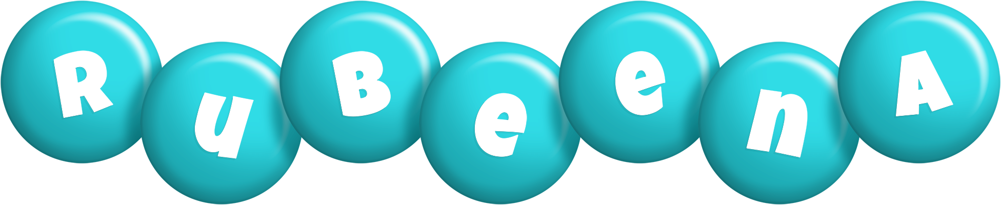 Rubeena candy-azur logo