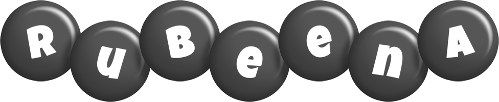 Rubeena candy-black logo