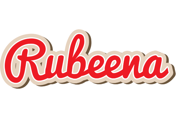 Rubeena chocolate logo