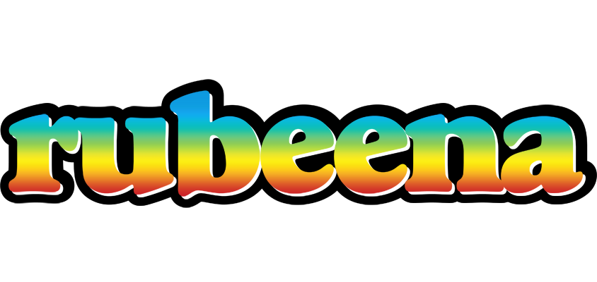 Rubeena color logo