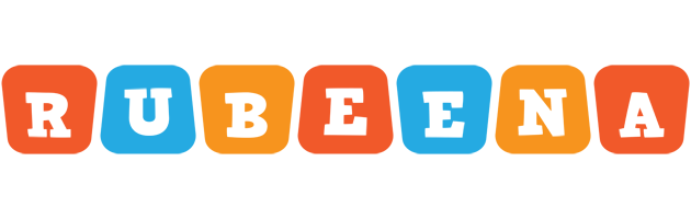 Rubeena comics logo