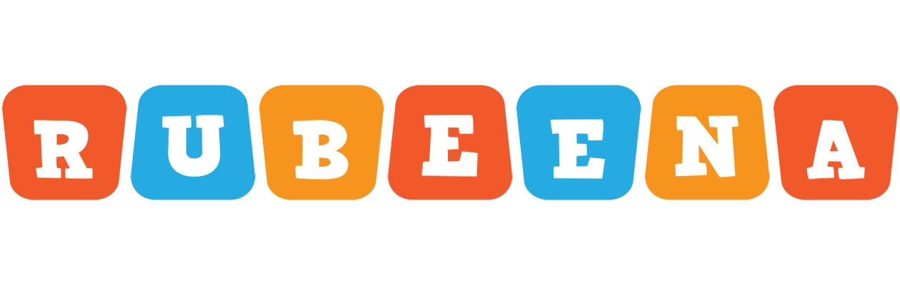 Rubeena comics logo