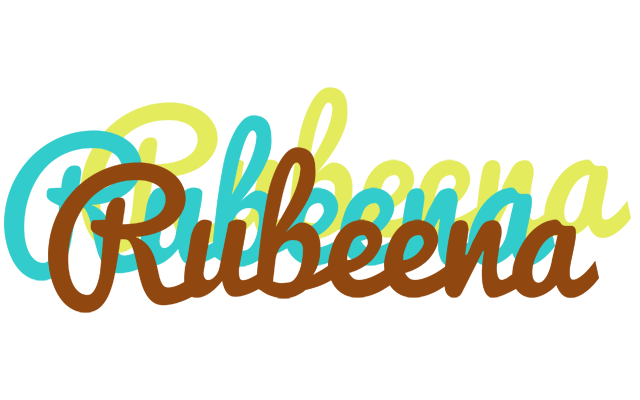 Rubeena cupcake logo