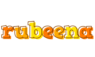 Rubeena desert logo