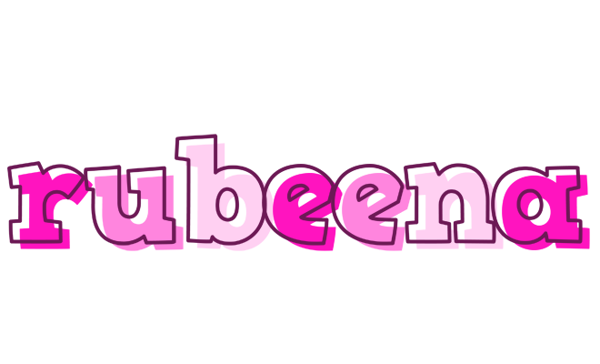 Rubeena hello logo