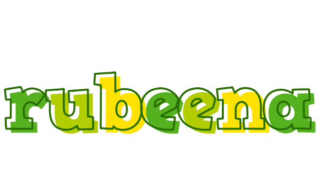 Rubeena juice logo