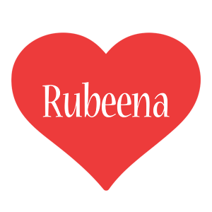 Rubeena love logo