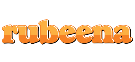 Rubeena orange logo