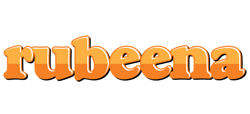 Rubeena orange logo