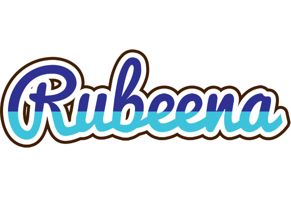 Rubeena raining logo