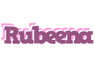 Rubeena relaxing logo
