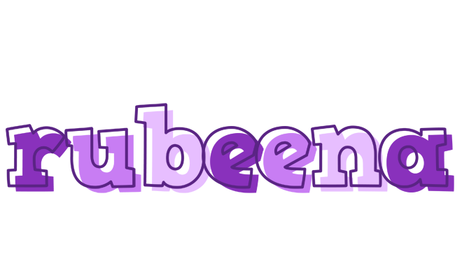 Rubeena sensual logo