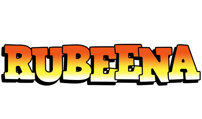 Rubeena sunset logo