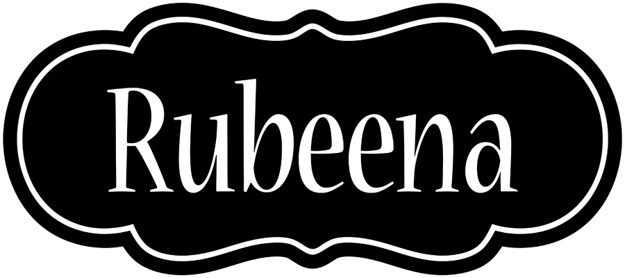 Rubeena welcome logo