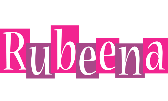 Rubeena whine logo