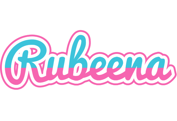 Rubeena woman logo