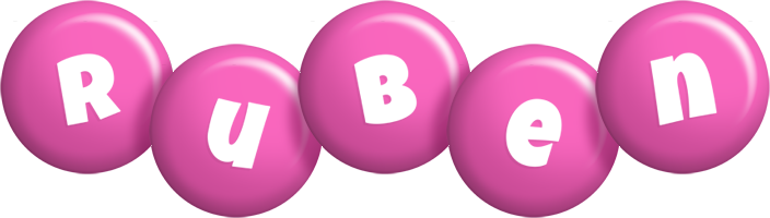 Ruben candy-pink logo