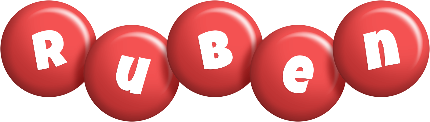 Ruben candy-red logo