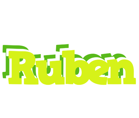Ruben citrus logo