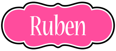 Ruben invitation logo