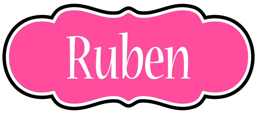 Ruben invitation logo
