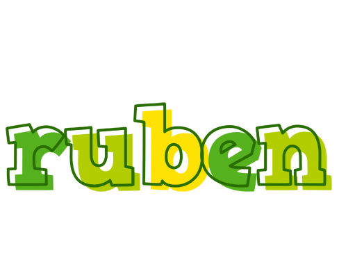 Ruben juice logo