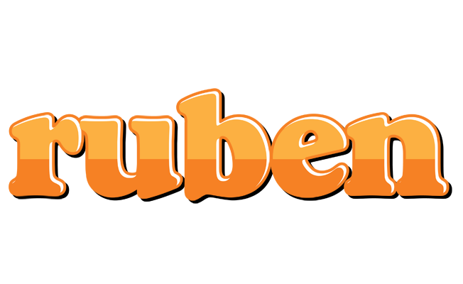 Ruben orange logo